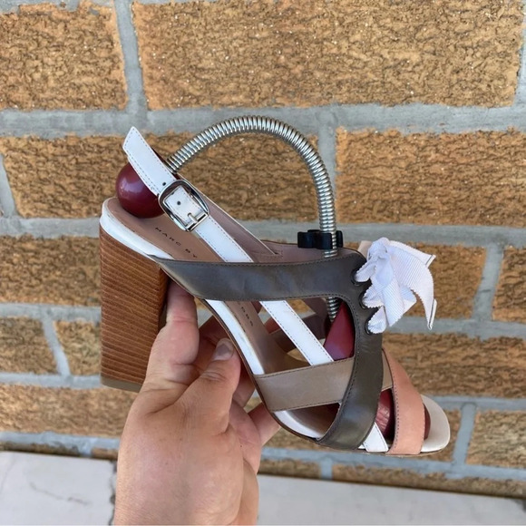 Marc by Marc Jacobs multicolored heel sandals 37/6.5 - Picture 9 of 16